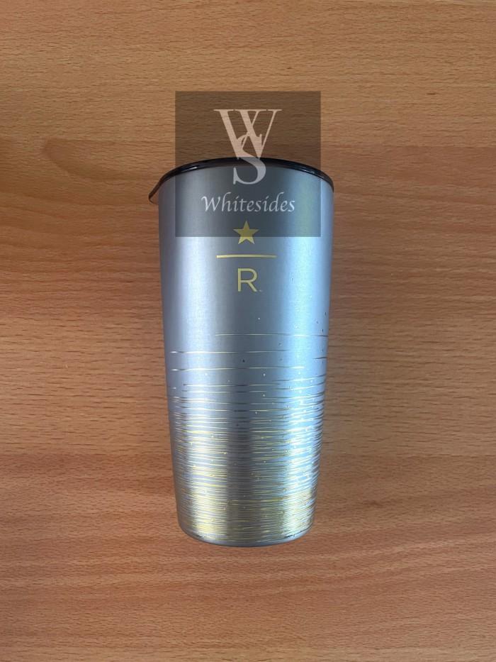 Gambar Starbucks X Kreaby Original 1L Liter Plastic Reusable Bottle Tumbler - Cup Grey Gold dari Brems Store undefined Tokopedia