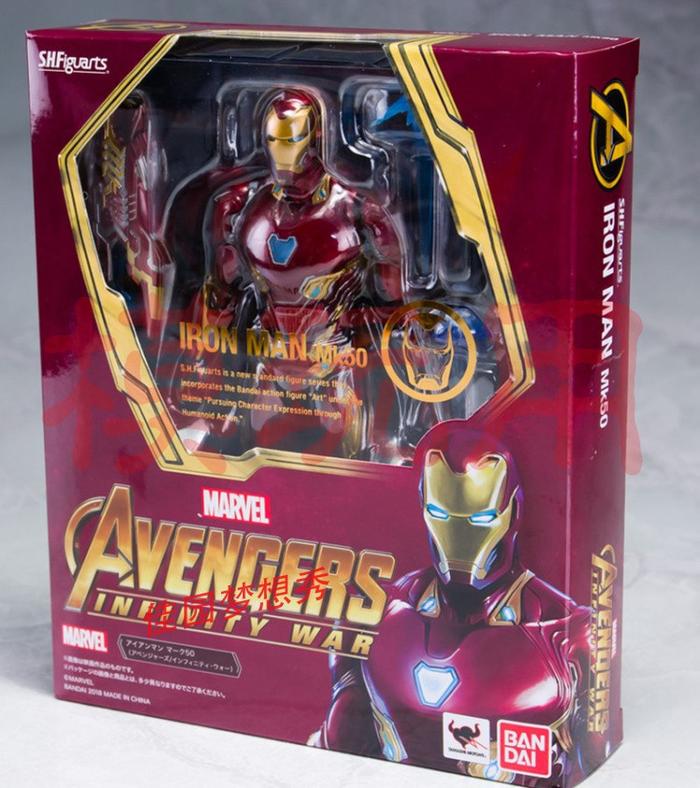 Jual Marvel Avengers Infinity War Mk50 Shf Iron Man Inches