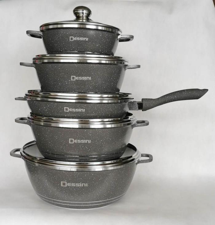 Gambar ORIGINAL Best Selling dessini 12pcs cookware sets casserole set dari Abdi Kamala Shop undefined Tokopedia