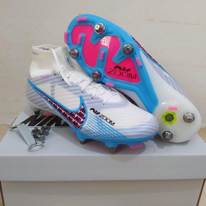 Jual Sepatu Bola Nike Zoom Mercurial Superfly Elite White Blue