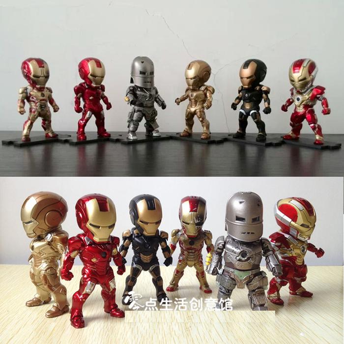 Spider Man Avengers Doll Set Jual Good PVC Marvel Avengers Iron