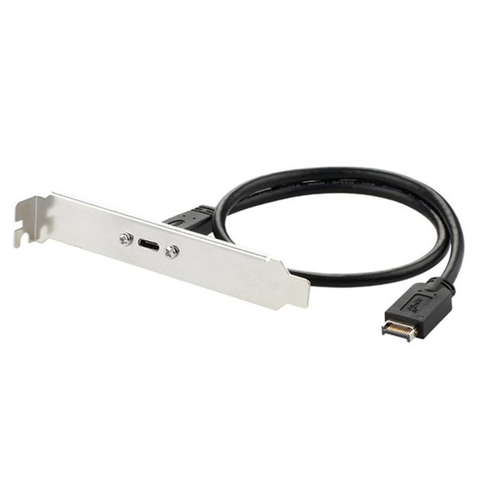 Jual 50cm usb type e to type c front panel header cable with