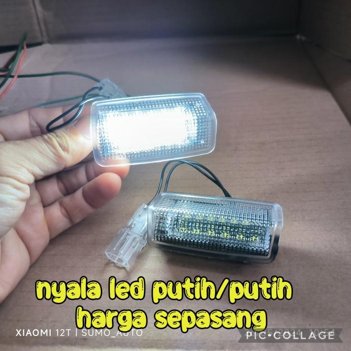 Gambar Lampu Door Trim Led Innova Reborn Fortuner Vrz Srz Tahun 2016-2021 - LED PUTIH dari Grosir Asha undefined Tokopedia