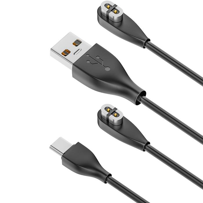 Magnetic Replacement Charging Cable Usb Type-c Power Cord For Aftershokz  Headphones For Shokz Openrunopenrun Miniopencomm