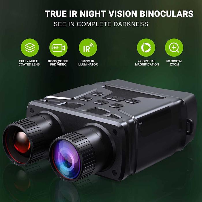 Gambar Xiyear Teropong Binocular Night Vision Video Recorder 1080P 5x Zoom - R6 - Hitam dari TK TERMOSANYAAAR TERRBARRRU undefined Tokopedia