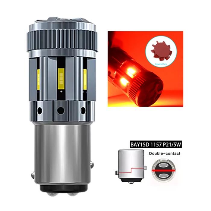 Gambar Lampu Led Signal Sein Rem Brake Ritting Mobil 1156 Ba15S Bau15S T20 7440 7443 1157 Bay15D Isun Csp Turbo Series 6 Csp 1870 Dc9-60V - 1157 BAY15D-RD dari Grosir Asha undefined Tokopedia