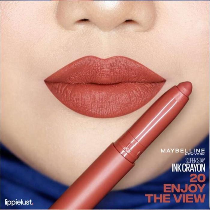 Gambar MAYBELLINE INK CRAYON MATTE LIPSTICK | Maybeline Superstay Ink Lip Crayon - 20 EnjoyTheView dari yanasopiam undefined Tokopedia