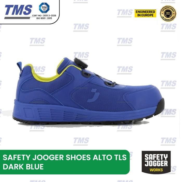 Gambar SAFETY SHOP_ID Sepatu Safety Jogger Alto TLS - Balck , Dark Blue Color - Original - BLUE, 40 dari SAFETY SHOP_ID undefined Tokopedia