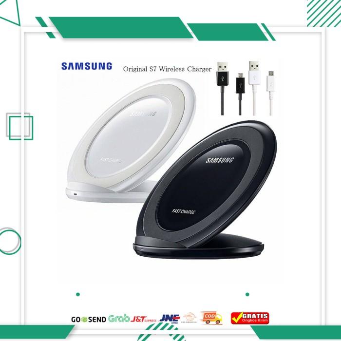 Pengisi Daya Original Samsung Wireless Charger Qi Pad Fast Charge For  Samsung