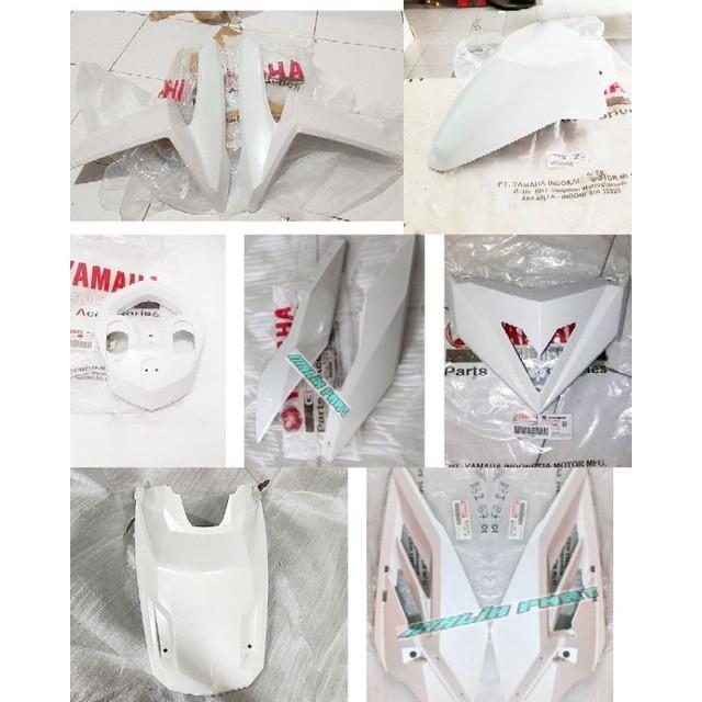 Gambar DI JUALFULL BODY HALUS YAMAHA XRIDE X-RIDE 115 ORIGINAL YGP - PutihTERLARIS - Putih dari toko megah langgeng undefined Tokopedia