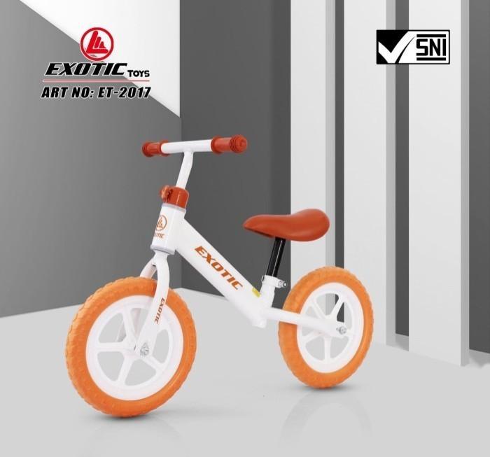 Gambar MAINAN SEPEDA ANAK EXOTIC BALANCE BIKE ET-2017 - ONLINEPRATAMA88 - PILIH WARNA  dari Onlinepratama88 undefined Tokopedia