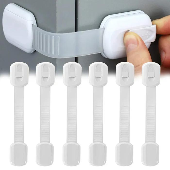 Jual 4/6Pcs/Lot Child Lock Protection Of Children Baby Drawer Anti