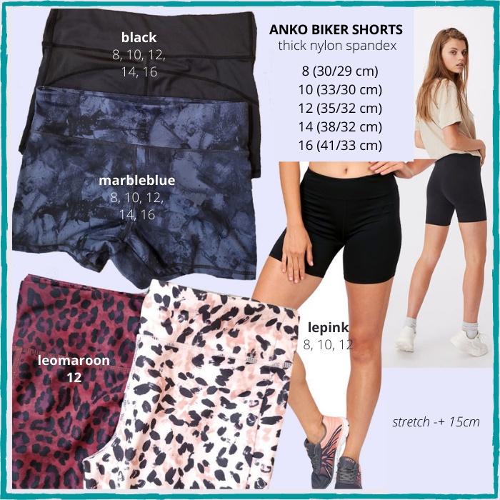 Jual Celana Legging Pendek Wanita Murah Biker Shorts Warna