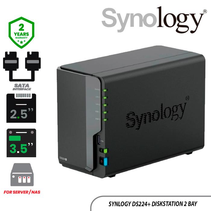 Jual Synology Ds220+ Diskstation Bay Nas Server Paket Wd Red