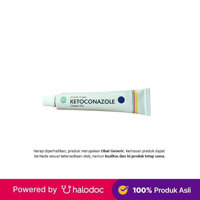 Gambar Ketoconazole 2% Cream 10 g - Infeksi Kulit - Halodoc dari Apotek Halomedika Cicendo undefined Tokopedia