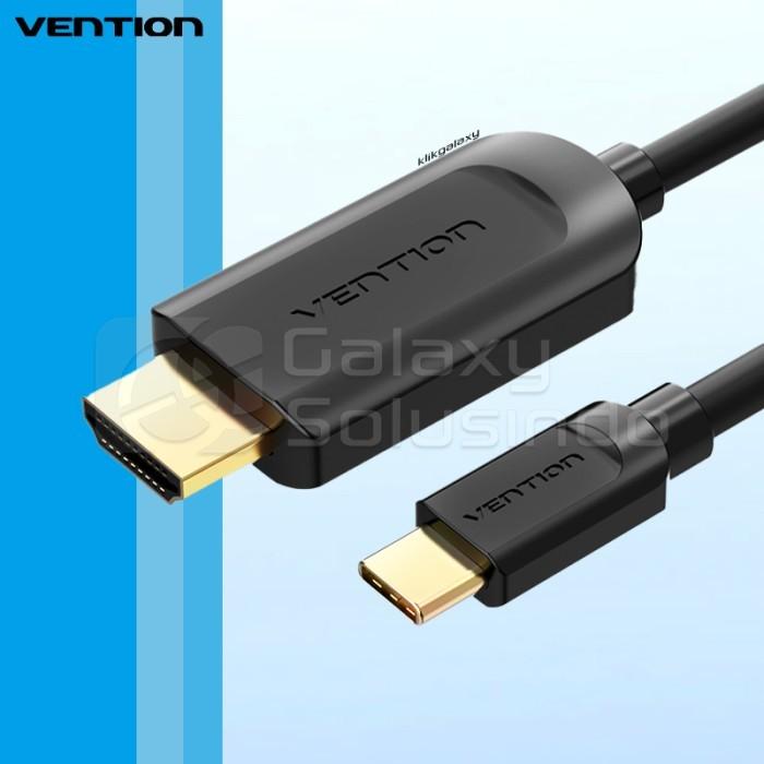 Gambar VENTION CGU USB Type-C to HDMI 4K Adapter Converter - 1.5M 3M - 1.5M dari Gasol WTC Surabaya Kota Surabaya Tokopedia