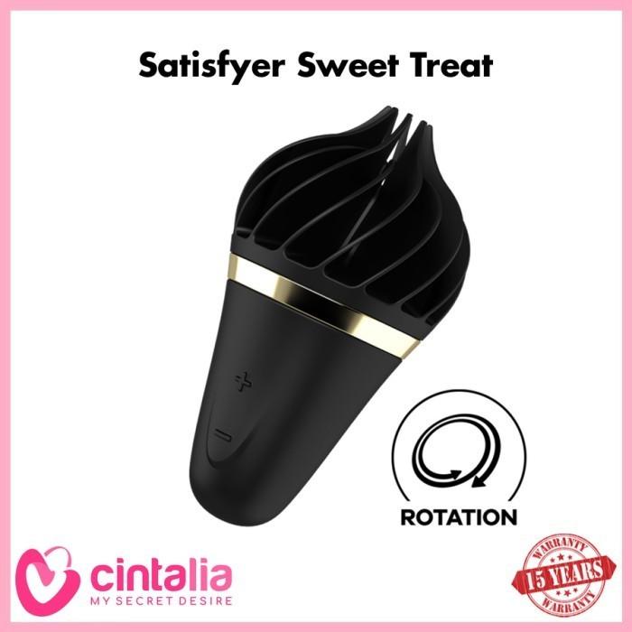 Gambar tracys dog Ready Satisfyer Sweet Treat Spinnator - Hitam - Hitam dari DORARI MALLS undefined Tokopedia