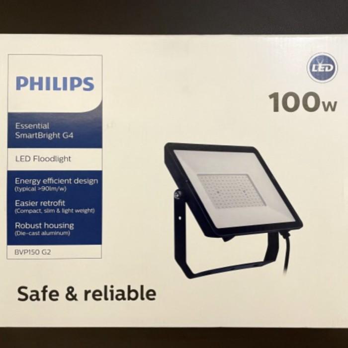 Gambar Kap lampu sorot led 100w 100 watt philips BVP161 floodlight led - BVP150 100w dari Laris Global ID undefined Tokopedia