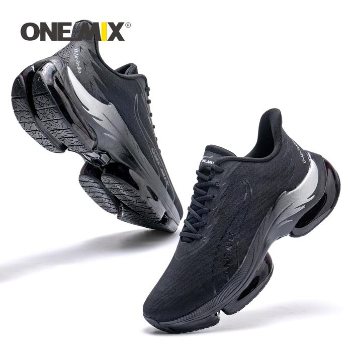 Jual ONEMIX Men's Running Shoes Breathable Mesh Sport Outdoor