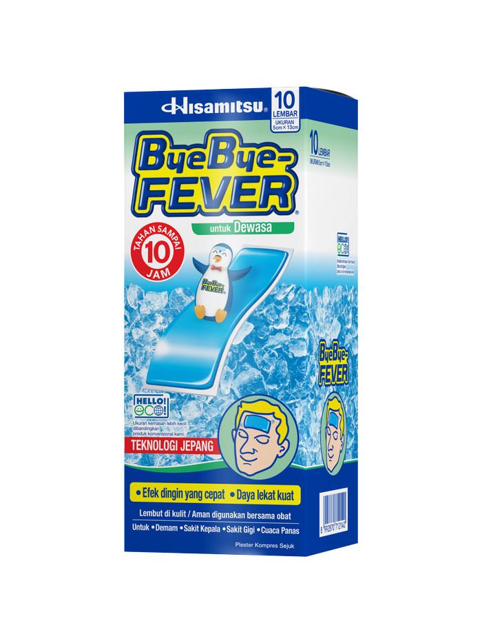 Gambar Bye-Bye FEVER Dewasa 1 box - isi 10 sachets dari Laris Langgeng ID undefined Tokopedia