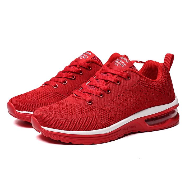Jual Hot Sale Womens Red Sneakers Big Size Running Shoes
