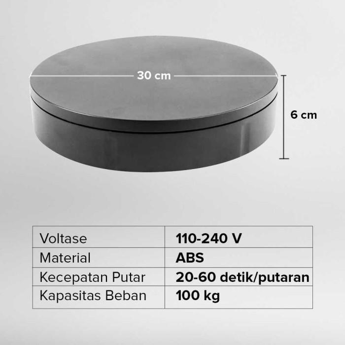 Display Muter Jual Alas Putar Produk Fotografi Rotating Stand Display Muter Putar 3 ...