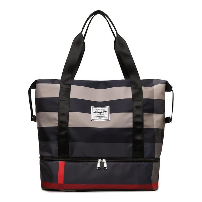 Gambar Zoomstation Tas Travel Lipat Jumbo Tas Baju Travel Tas Untuk Baju Bepergian Tas Travelling Wanita Tas Koper Traveling Bag - Hitam dari Sslblah undefined Tokopedia