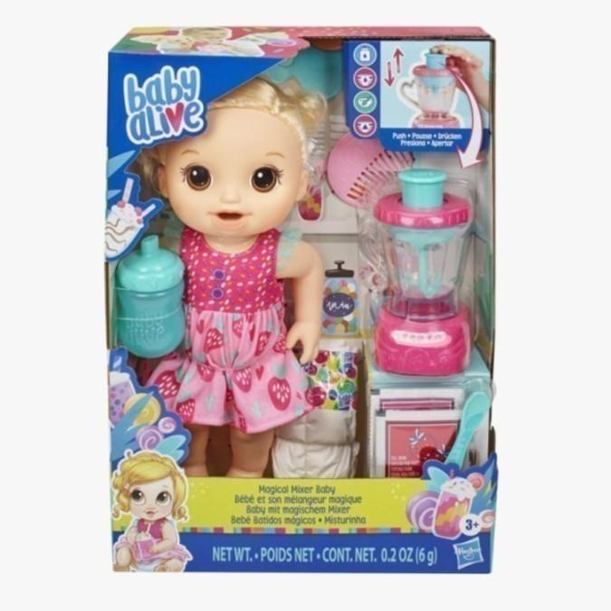 Gambar Baby Alive Magical Mixer Baby Doll Blonde / Brown Hair Original Hasbro - Blonde dari Toys Ministry ID undefined Tokopedia