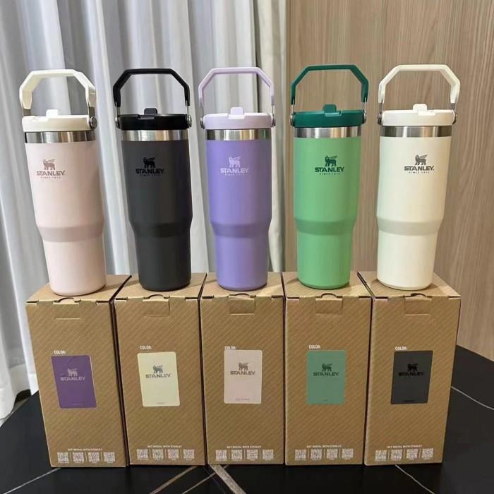 Gambar RJ Botol STANLEY Flip Straw Frost Some Colours Tumbler Cup 887ml 30oz dari cupcupp undefined Tokopedia