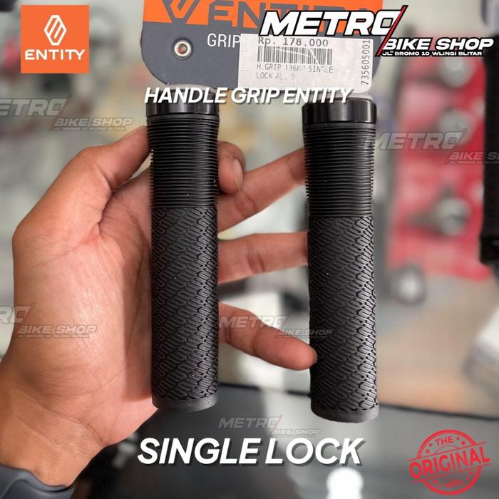 Jual Handle grip Entity single dual lock handgrip MTB handfat