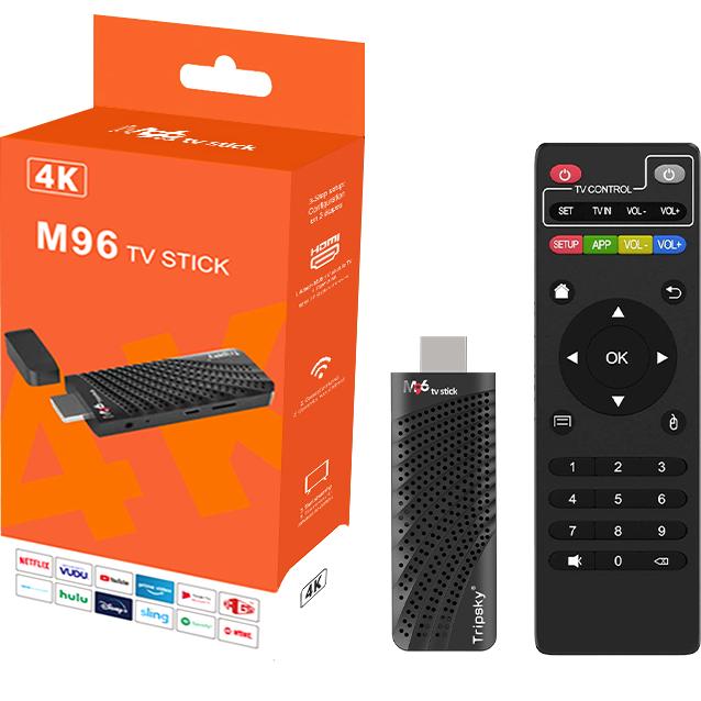 Gambar Tripsky M96 Tv Stick Android 8K HD Ram 4/8gb Rom 32/128gb Android 13 Smart TV Stick Mini Android Tv Box Local tv [Kurnia Teknik Dua] - M96 tv stick（8+128G） dari Kurnia Teknik Dua undefined Tokopedia