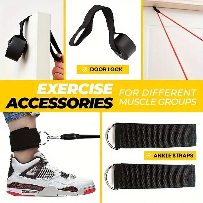 Jual produk terbaru resistance bands set, resistance bands with
