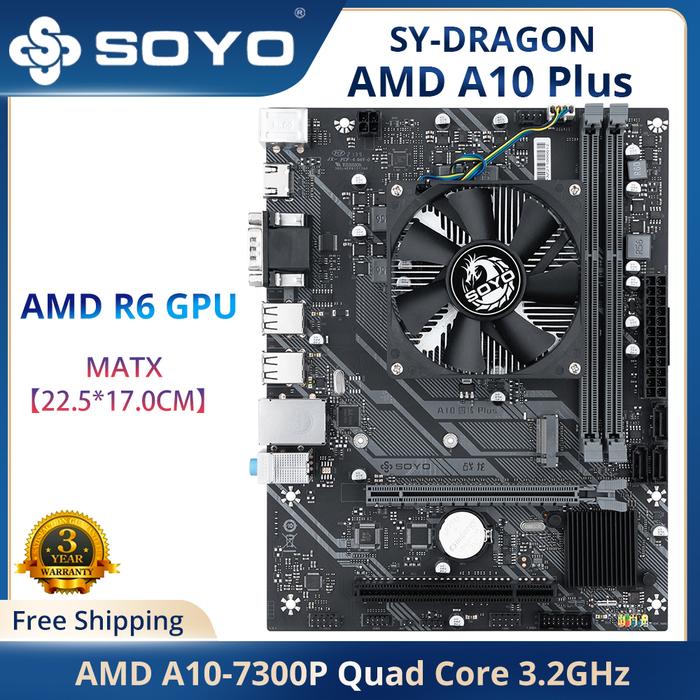 Jual SOYO New Warfare Dragon A10 Quad-core Plus Motherboard with
