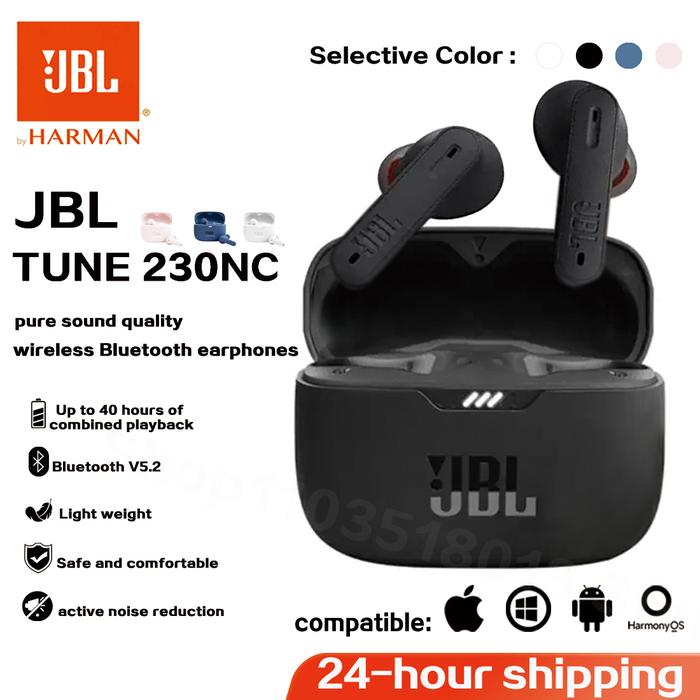 Jual Original JBL Tune 230nc TWS Wireless Bluetooth Headset Stereo