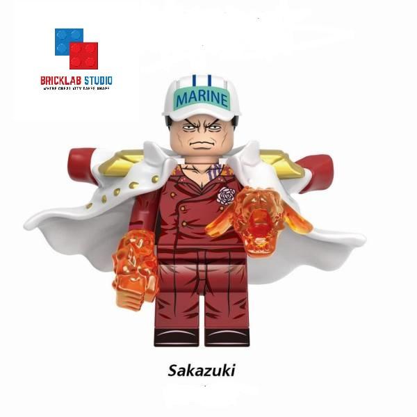 Gambar Brick One Piece Akainu Mainan Anak Action Figure Gantungan Kunci Gantungan Hp Brick Minifigure - Akainu, Minifigure dari Bricklab Studio undefined Tokopedia