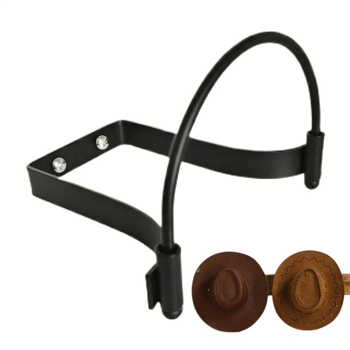 Jual wall mount cowboy hat rack metal wall mounted baseball hats
