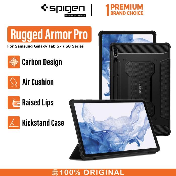 Jual Case for Samsung Galaxy Tab S7/S8 Plus Ultra Spigen Rugged