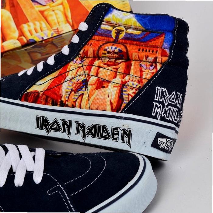 Jual Spare part kendaraan SEPATU PRIA VANS SK8 IRON MAIDEN POWER