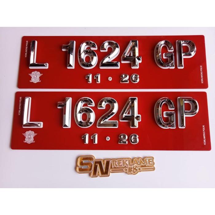 Gambar Plat nomor LED SN reklame, plat nomor LED, plat nomor nyala, plat nyala, plat LED Jatim, plat nomer sultan, plat nomor menyala, plat nomor keren, plat nomor cover embos, plat nomor embos, plat mobil, plat LED , plat LED timbul - MD import 7 dari Amore Mondo undefined Tokopedia