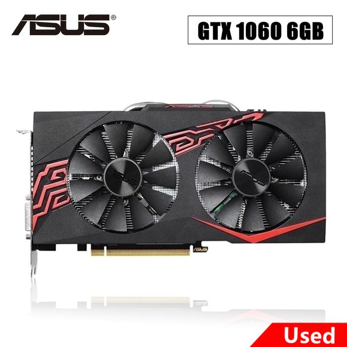 Jual Used ASUS GeForce GTX 1060 3GB 5GB 6GB Gaming Graphic Card