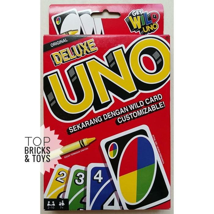 Gambar UNO Deluxe Card Original (Get Wild 4 UNO) Kartu UNO dari kyotosan7 undefined Tokopedia