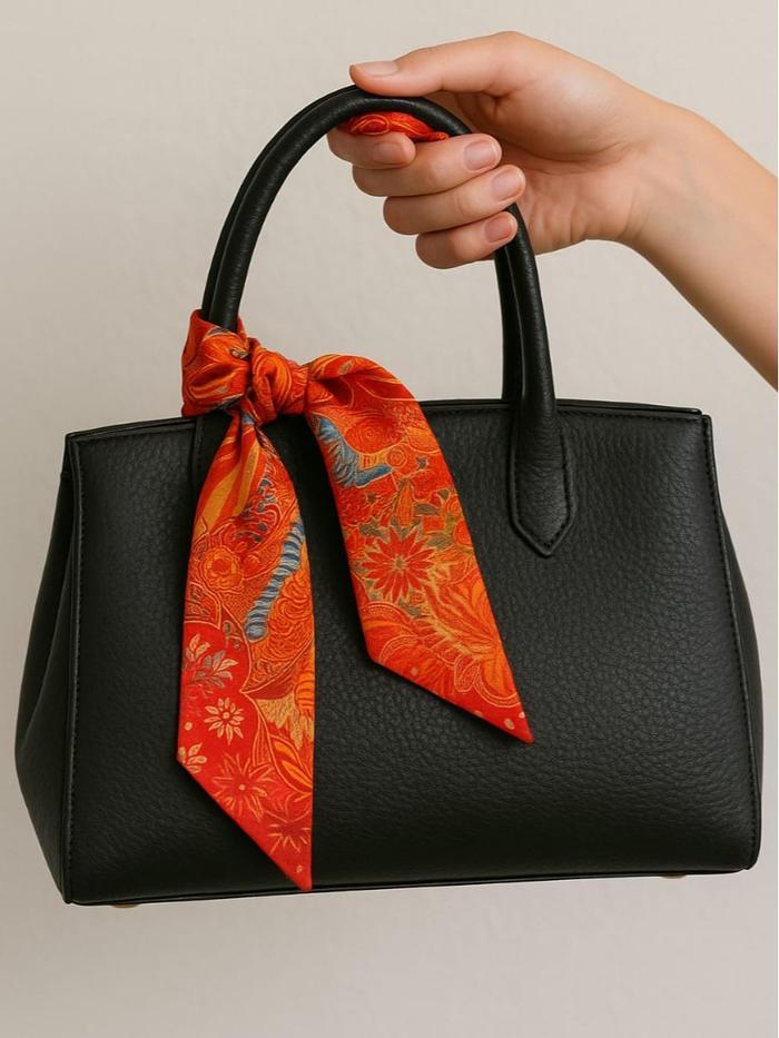 Jual Scarf Syal Scraft Selendang Bandana Leher Wanita Twilly Tas