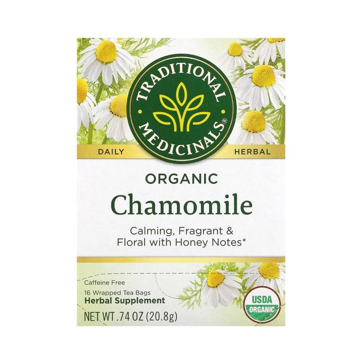 Gambar Traditional Medicinals Organic Nettle Dandelion Root Raspberry Leaf Throat Coat Chamomile Lavender Licorice Root Lemon Balm Spearmint Tea Caffeine Free - Chamomile dari Eiwa Sho undefined Tokopedia