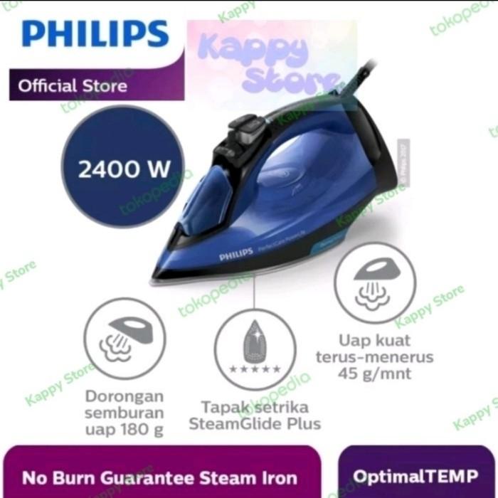 Gambar Setrika Philips Uap GC3920 / Dry Iron Steam GC 3920 - 2600 Watt BL, Plastic Wrap - 2400 Watt, Plastic Wrap dari Hunajaka646 undefined Tokopedia