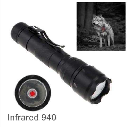 Jual SENTER INFRARED 940nm 10w IR FLASHLIGHT INFRA RED Invisible