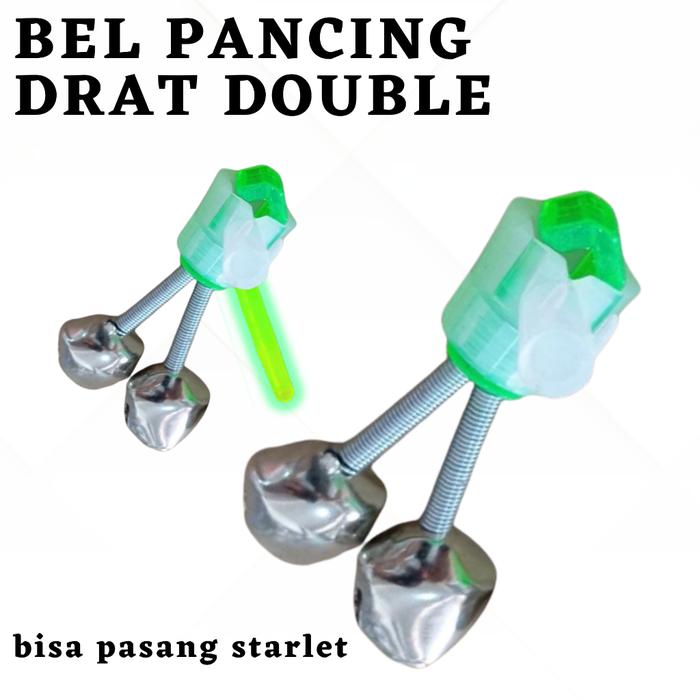 Gambar Bel Pancing Model Drat Jepit Single Double Lonceng Bell * - Drat Double dari BU SUSANTI OFFICIAL undefined Tokopedia