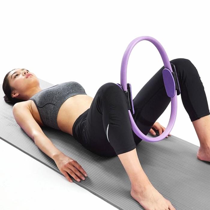 Gambar (Video) Pilates Ring Senam Kegel Magic Ring Kencangkan Murah - Biru dari Ramdhani Mart undefined Tokopedia
