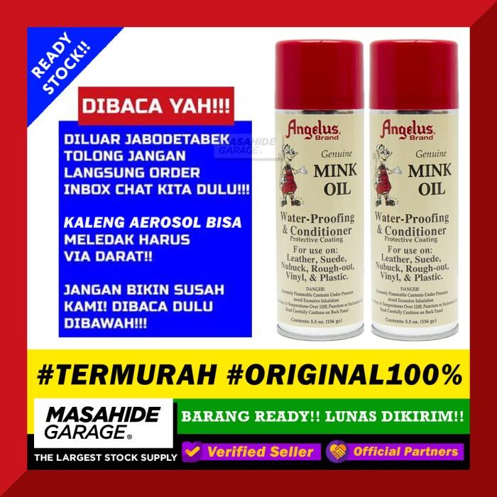 Jual Termurah Angelus Mink Oil Spray Leather Conditioner Perawatan - Main Image