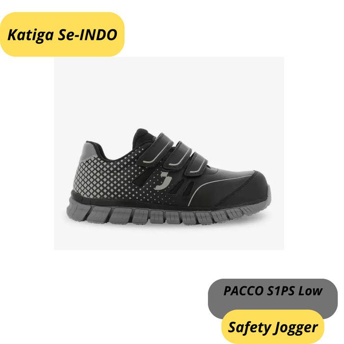 Gambar eliana! Safety Jogger Shoes PACCO S1PS Low - Black, 44 dari daniaeliana76 undefined Tokopedia