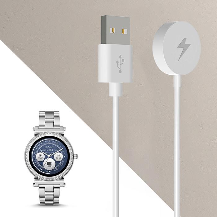 Fast Charging Cable Smart Watch Charger For Michael Kors Access Sofie  Bradshaw Grayson Wireless Charger For Fossil Gen Gen